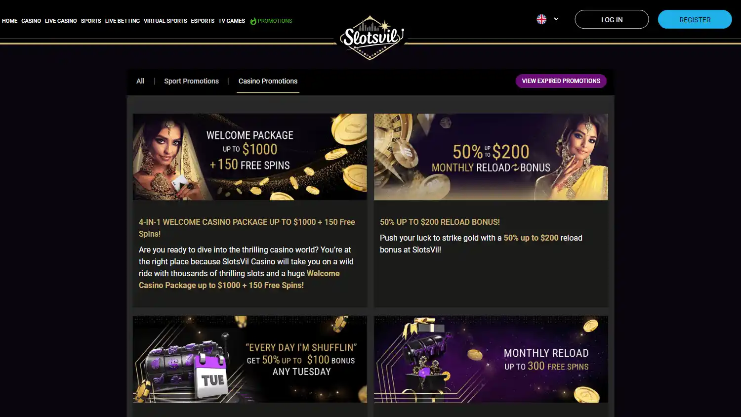SlotsVil Casino screenshot 3