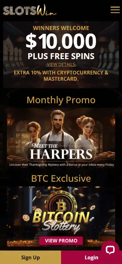 SlotsWin Casino screenshot 6