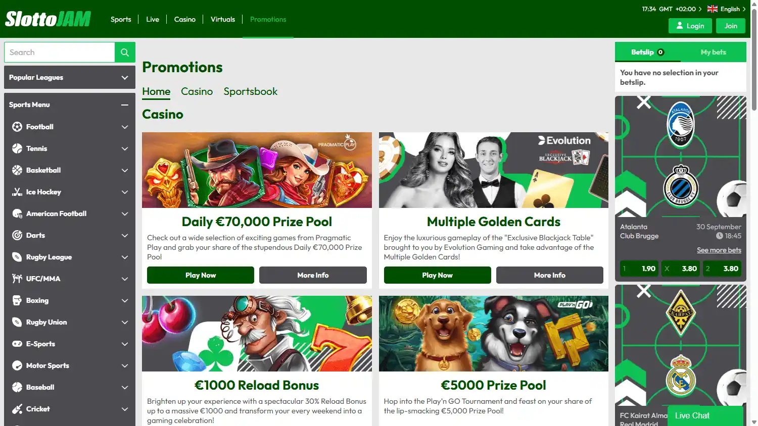 SlottoJAM Casino screenshot 3