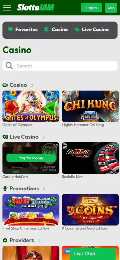 SlottoJAM Casino screenshot 5