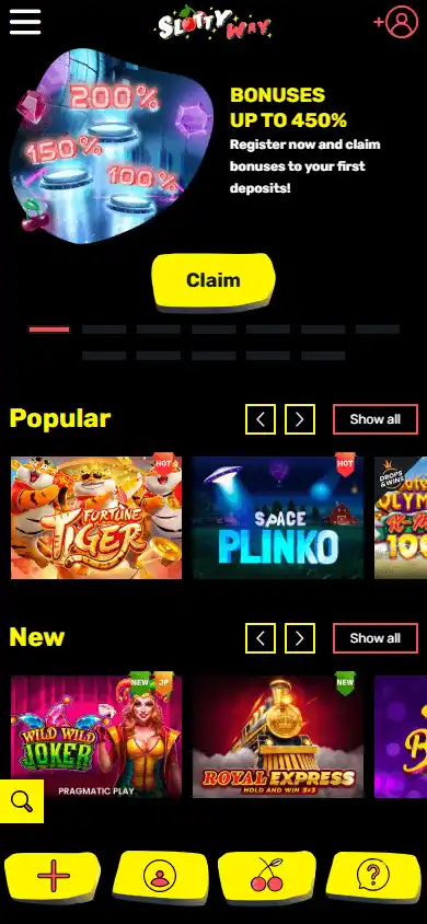 Slottyway Casino screenshot 4