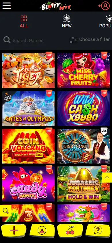 Slottyway Casino screenshot 5