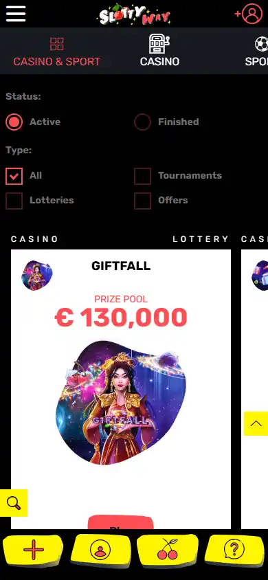 Slottyway Casino screenshot 6