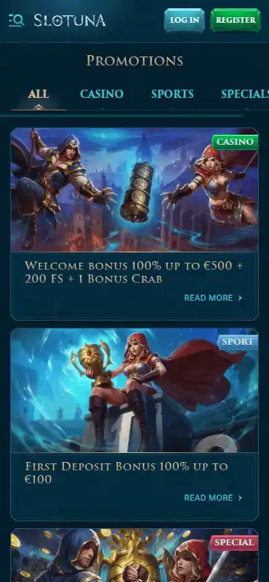 Slotuna Casino screenshot 6
