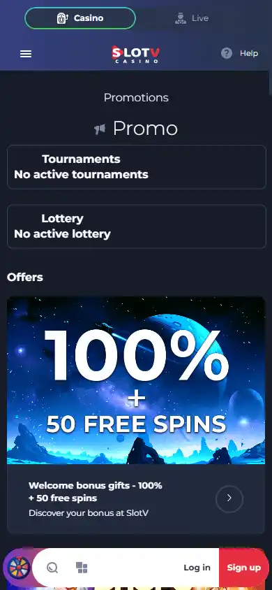 SlotV Casino SE screenshot 7