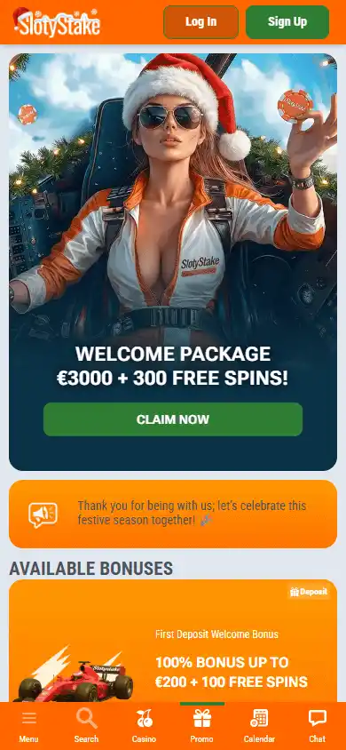 SlotyStake Casino screenshot 6