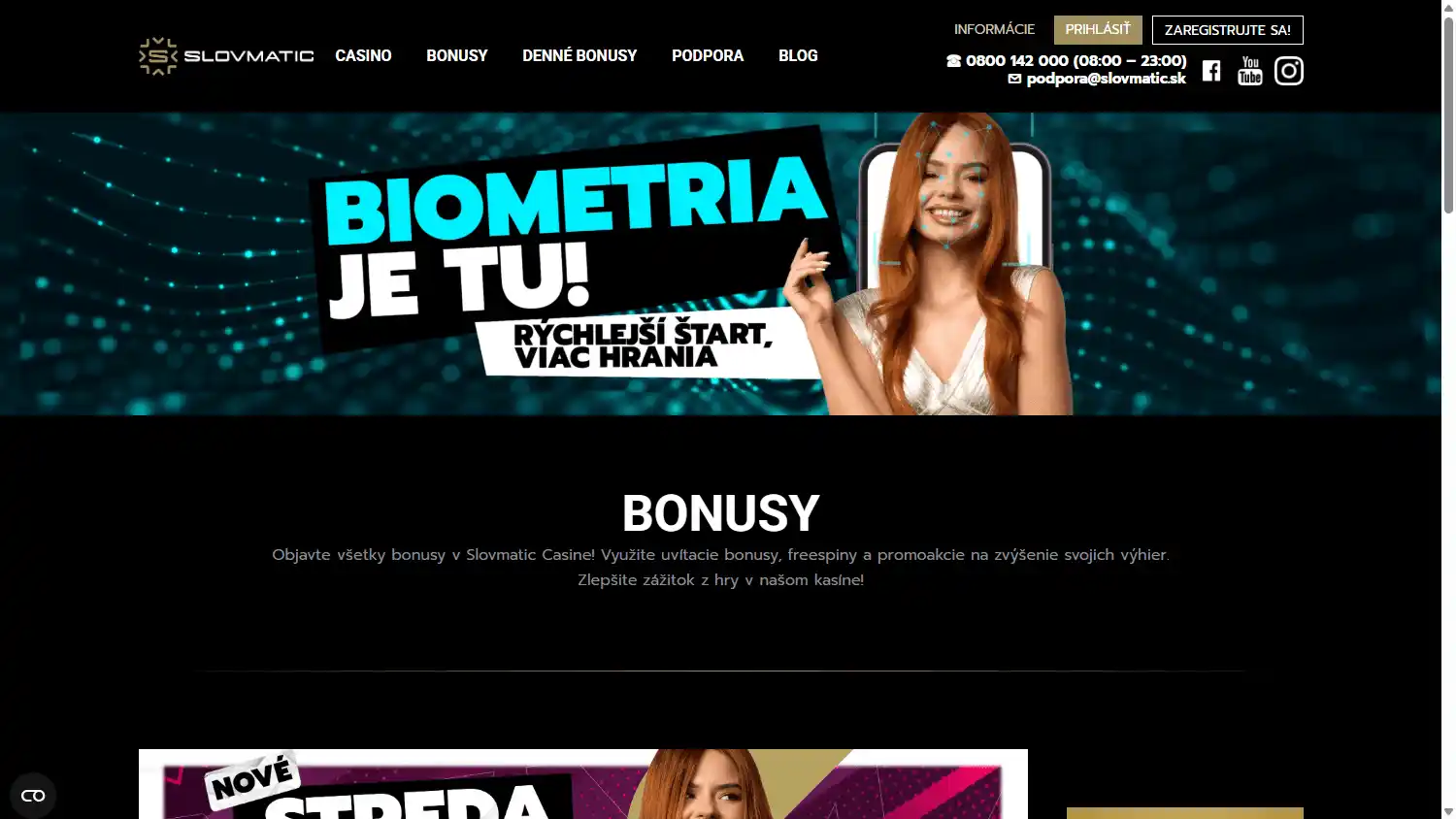 Slovmatic Casino screenshot 2