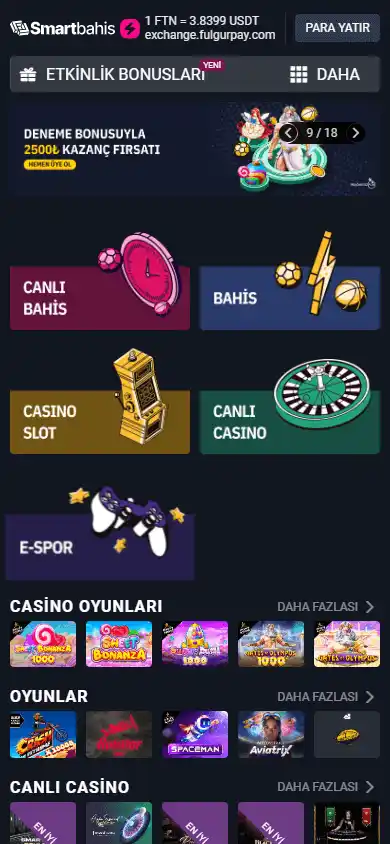 Smartbahis Casino screenshot 4