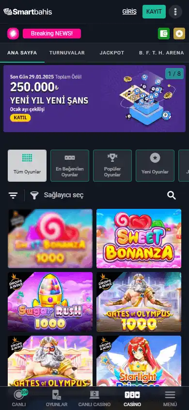 Smartbahis Casino screenshot 5