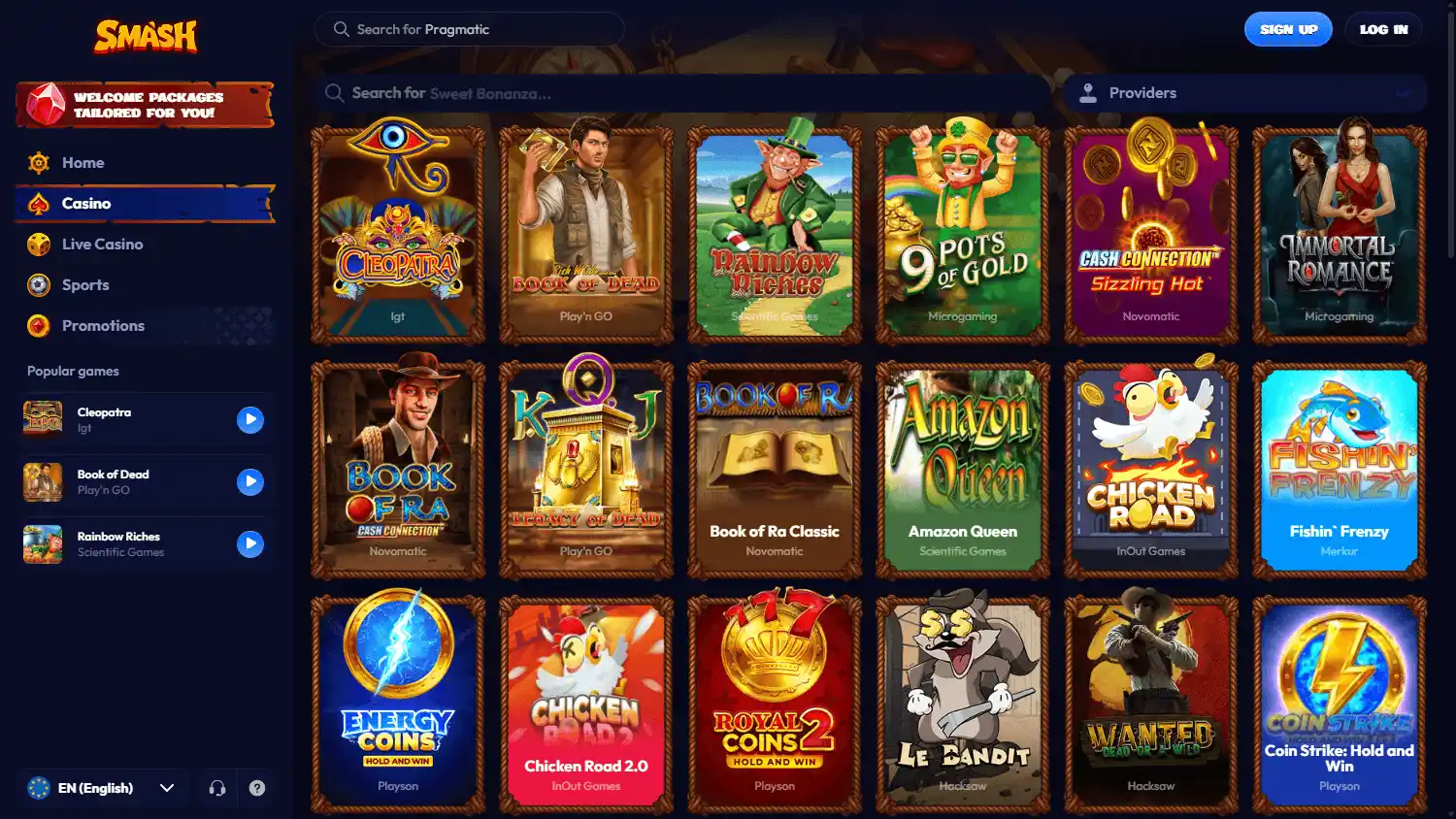 Smash Casino screenshot 2