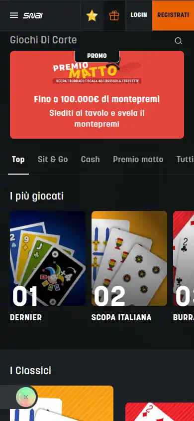 Snai Casino screenshot 5