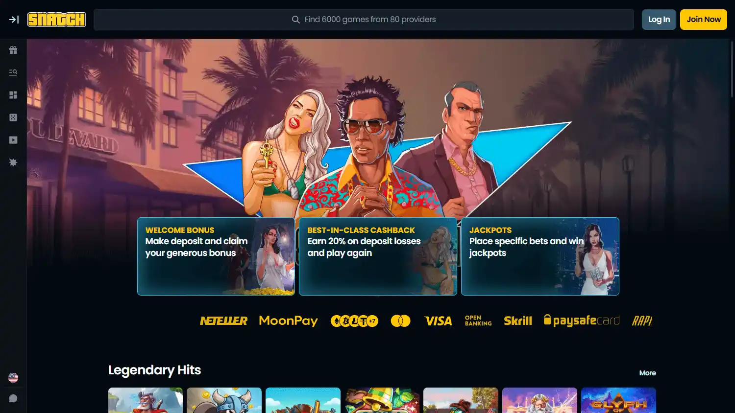 Snatch Casino screenshot 1