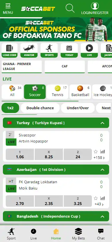 Soccabet Casino screenshot 4