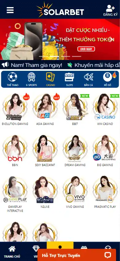 Solarbet Casino screenshot 4