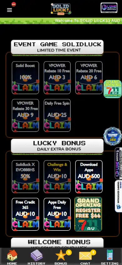 SolidLuck Casino screenshot 4
