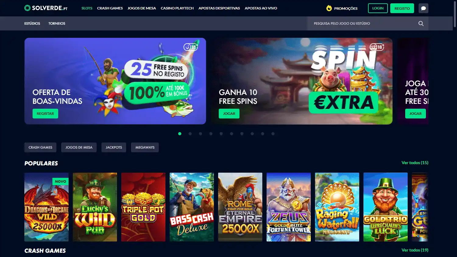 Solverde.pt Casino screenshot 1