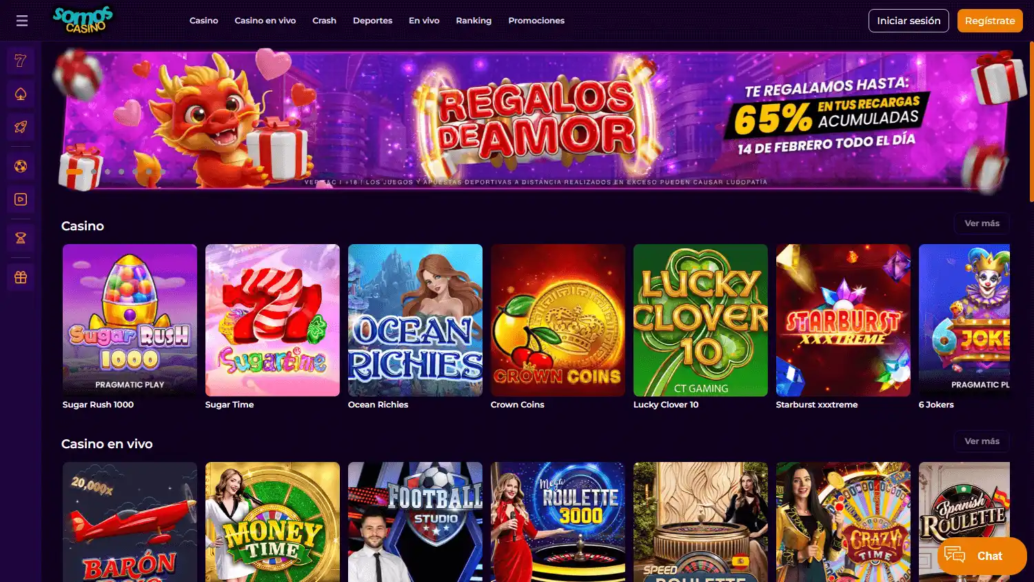 Somos Casino screenshot 1