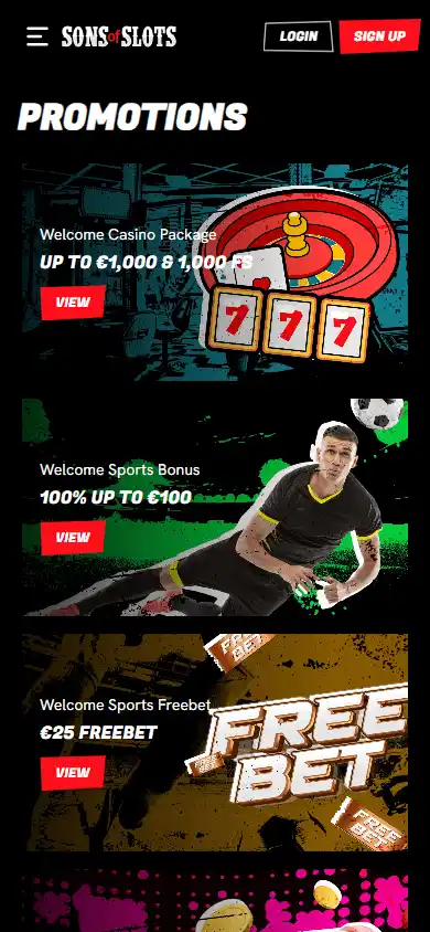 Sons Of Slots Casino screenshot 4