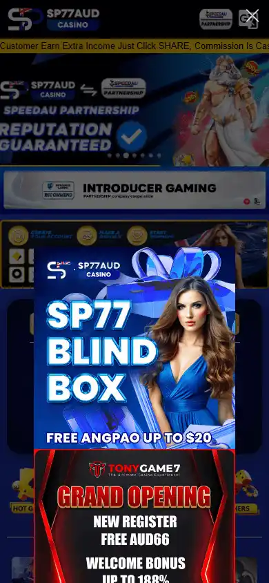 SP77AUD Casino screenshot 3