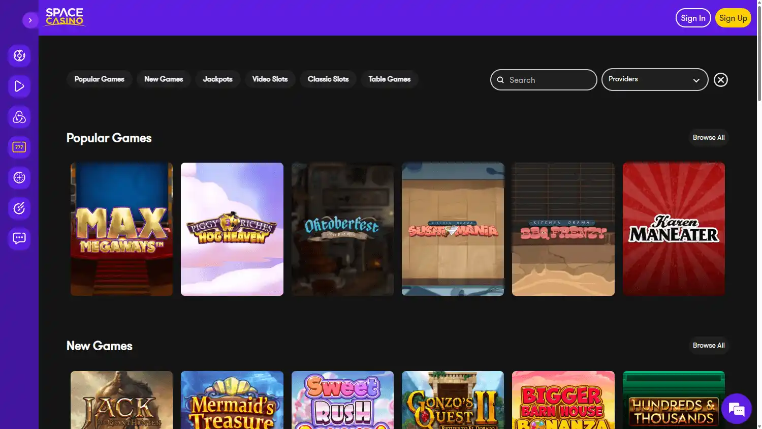 Space Casino screenshot 2