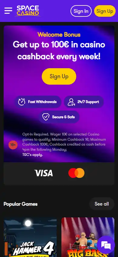 Space Casino screenshot 4