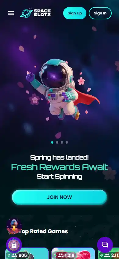 Spaceslotz Casino screenshot 4