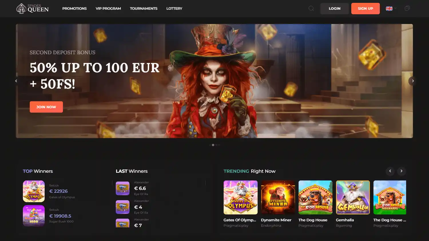 Spades Queen Casino screenshot 1
