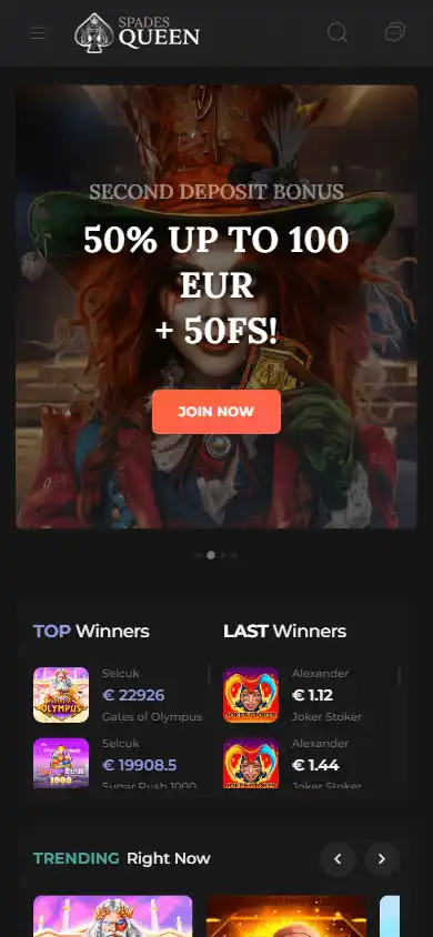 Spades Queen Casino screenshot 4