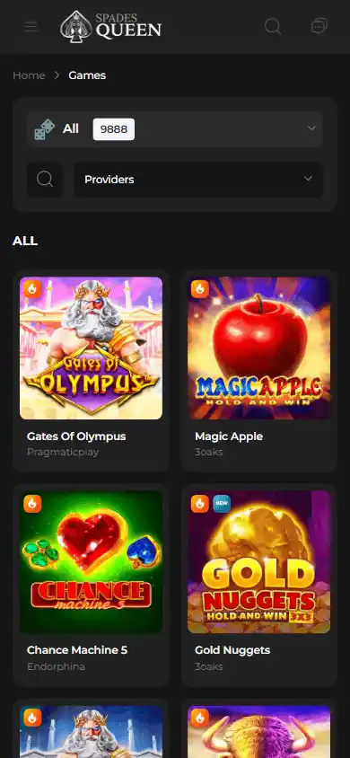 Spades Queen Casino screenshot 5