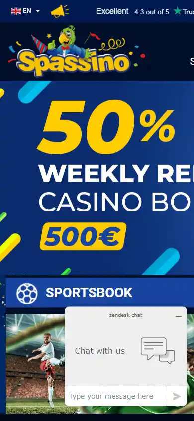 Spassino Casino screenshot 4