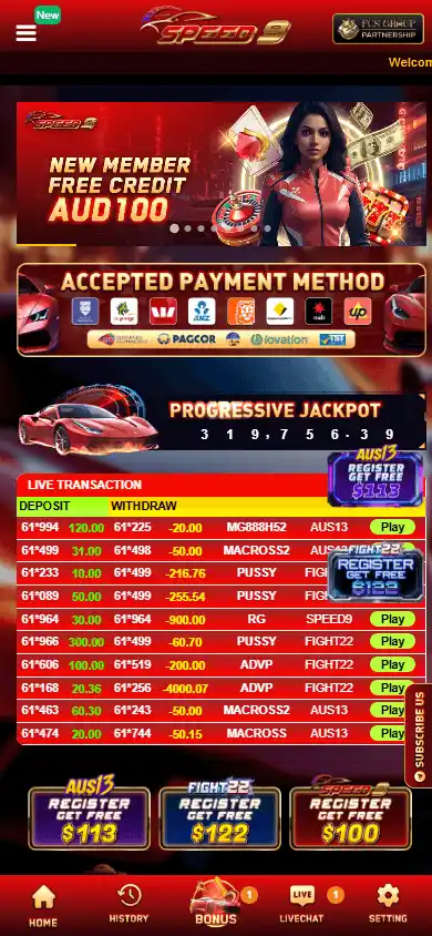 Speed 9 Casino screenshot 4