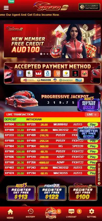Speed 9 Casino screenshot 5