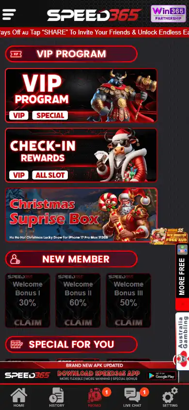 Speed365 Casino screenshot 4