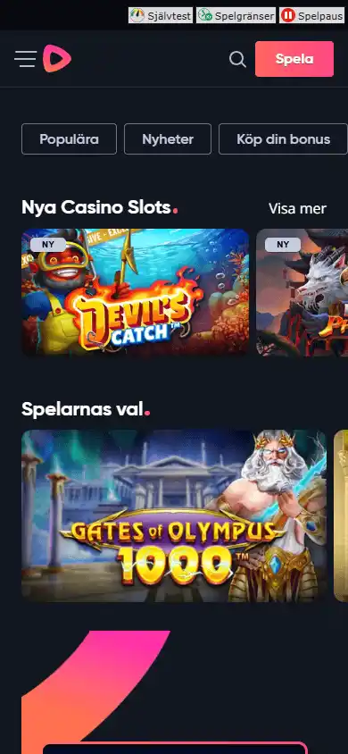 Speedy Casino screenshot 4