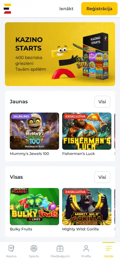 Spelet Casino screenshot 4