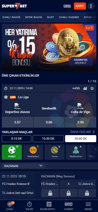 Super7bet Casino screenshot 4