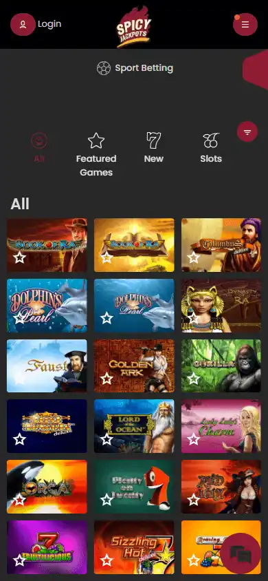 Spicy Jackpots Casino screenshot 5