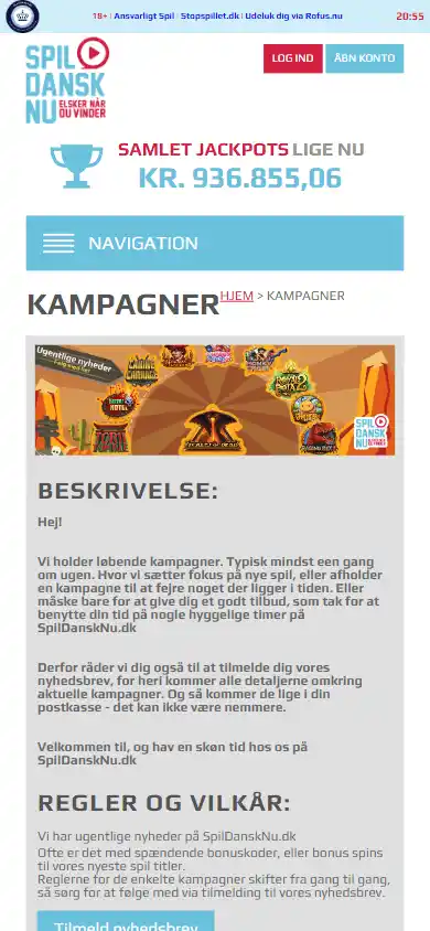 SpilDanskNu Casino screenshot 4