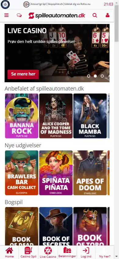 Spilleautomaten Casino screenshot 3