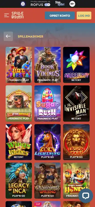 Spilleboden Casino screenshot 5