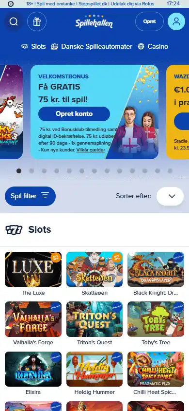 Spillehallen Casino screenshot 5