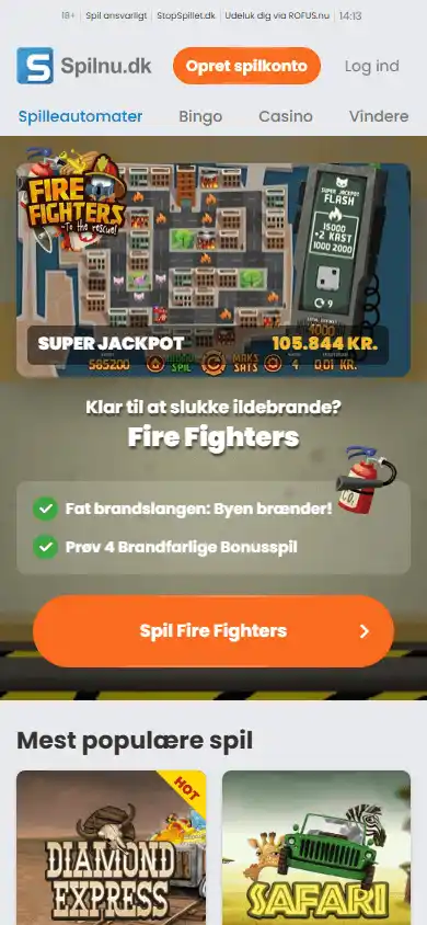 Spilnu Casino screenshot 5