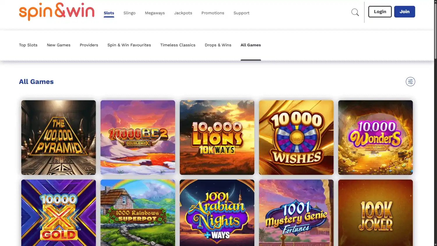 Spin and Win Casino screenshot 2