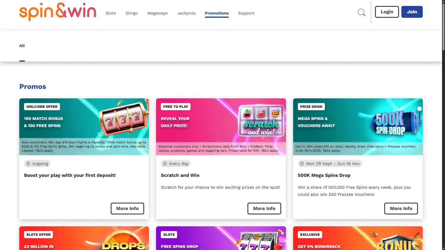 Spin and Win Casino screenshot 3
