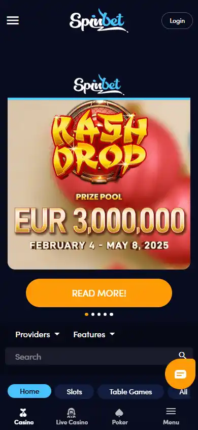 Spin.bet Casino screenshot 4