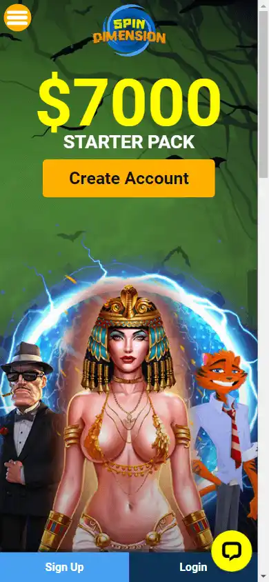 Spin Dimension Casino screenshot 3