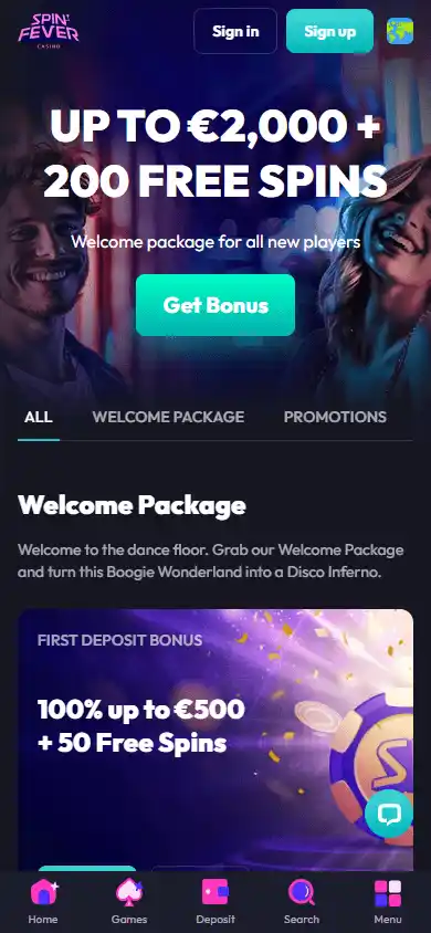 Spin Fever Casino screenshot 6