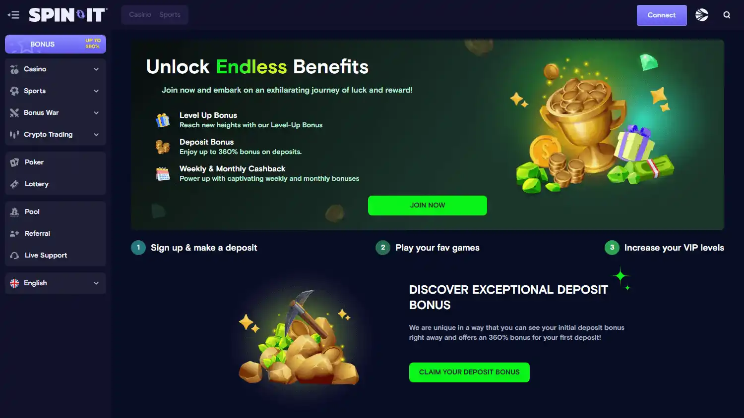 Spin It Casino screenshot 3