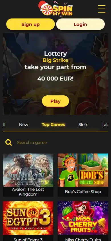 Spin My Win Casino screenshot 3