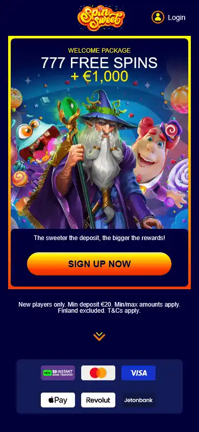 Spin Sweet Casino screenshot 3